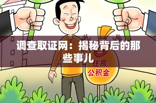 宁国调查取证网：揭秘背后的那些事儿