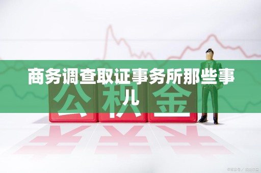 宁国商务调查取证事务所那些事儿